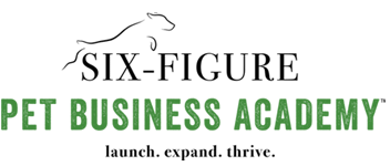 six figure pet business academy. launch. expand. thrive