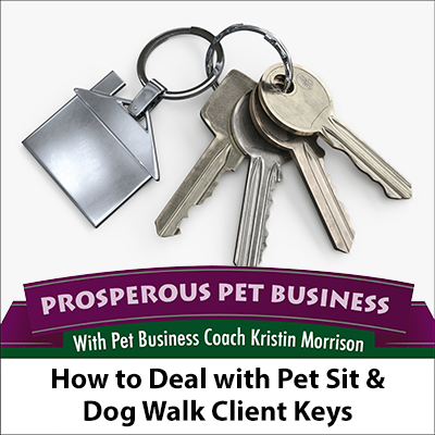 How to Deal with Pet Sit & Dog Walk Client Keys