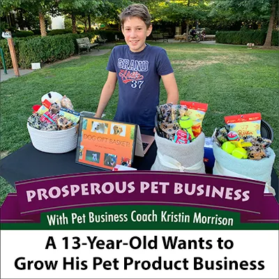 13-Year-Old Wants to Grow His Pet Product Business