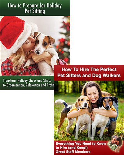 Teleclass Recording Combination Package for Pet Sitters: Hiring the Perfect Staff and R & R for the Holidays Teleclasses