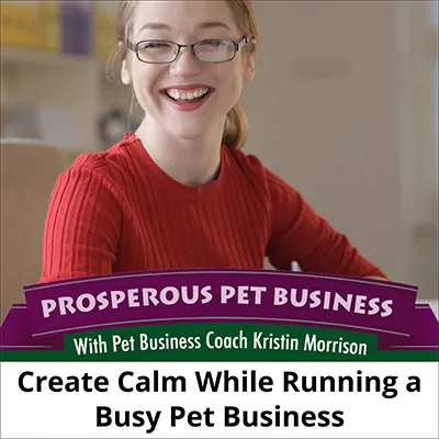 Create Calm While Running a Busy Pet Business