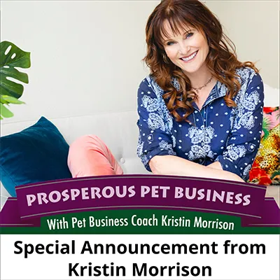 Special Announcement from Kristin Morrison