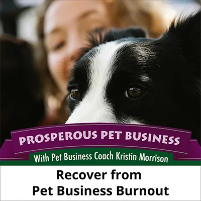 Recover from Pet Business Burnout
